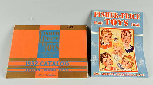 Lot of 2: Early Scarce Fisher Price Toy Catalogs. (1 of 1)