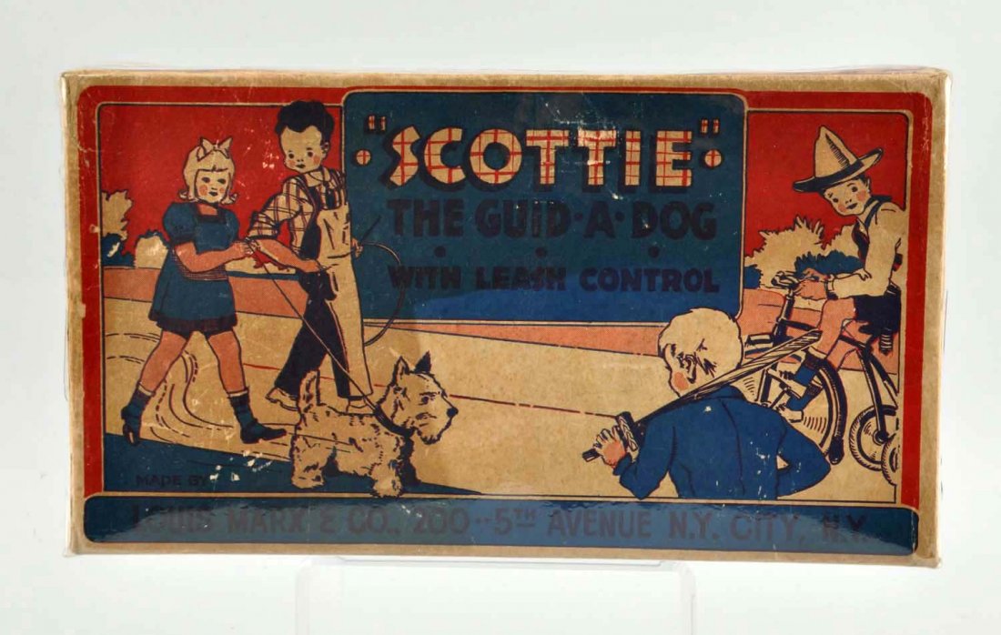 Marx Tin Litho Wind-Up Scottie Toy Dog. (1 of 4)