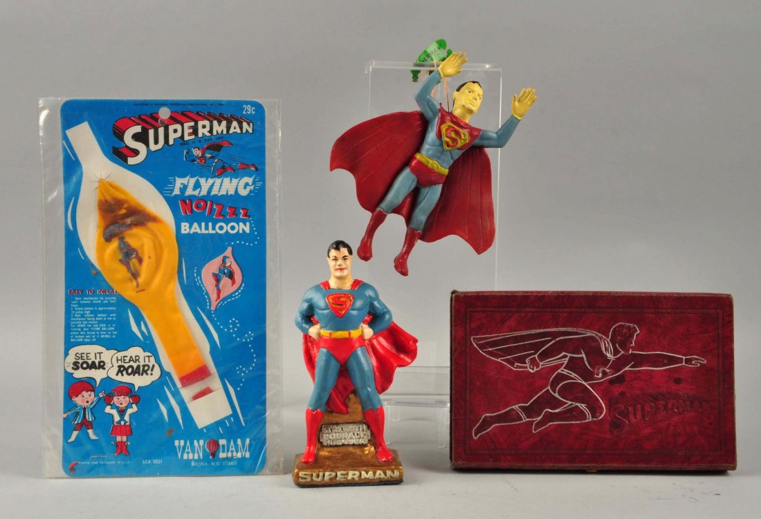 Lot Of 4: Superman Related Items. (1 of 1)