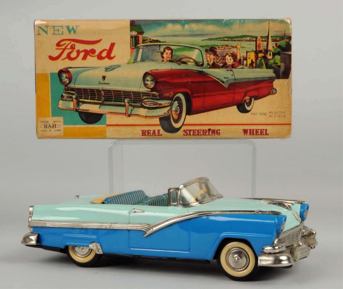 Japanese Friction Haji Ford Sunliner Convertible. (1 of 2)