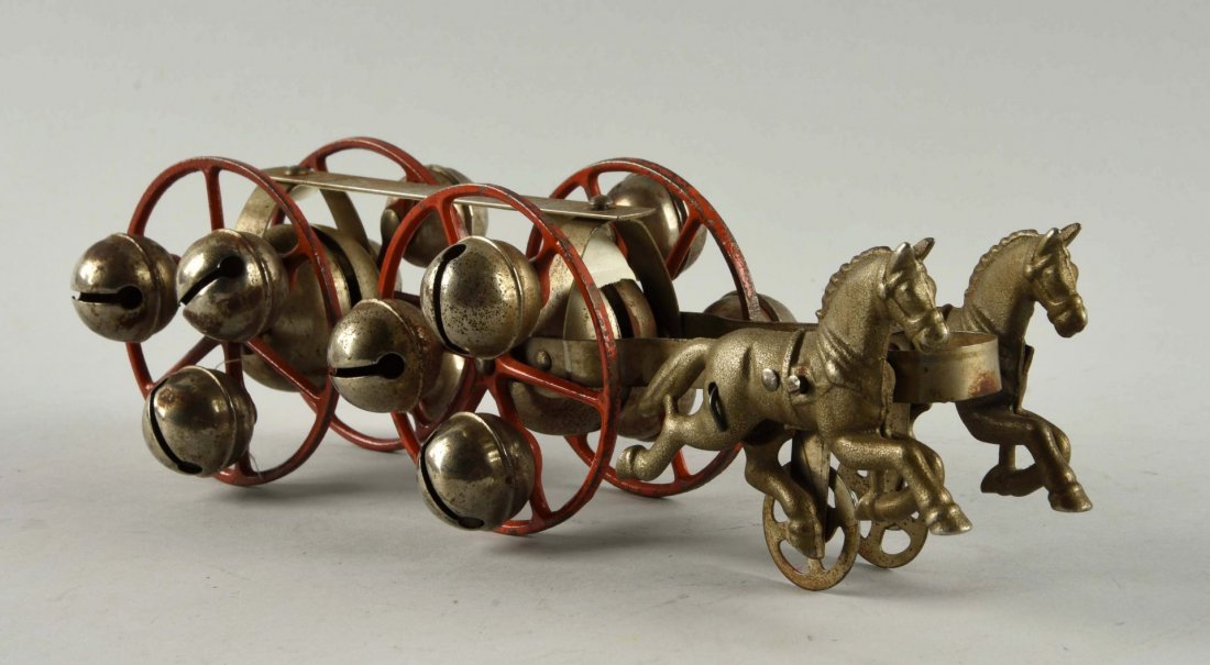 Pull Toy With Two Horses and Bells. (1 of 2)