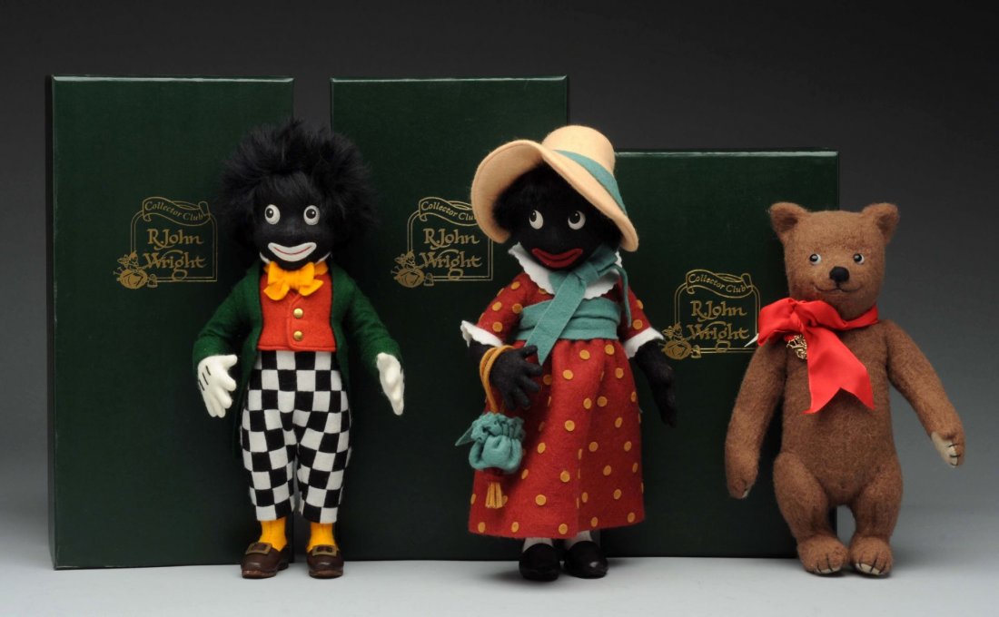 Three R. John Wright Collector's Club Exclusives. (1 of 10)