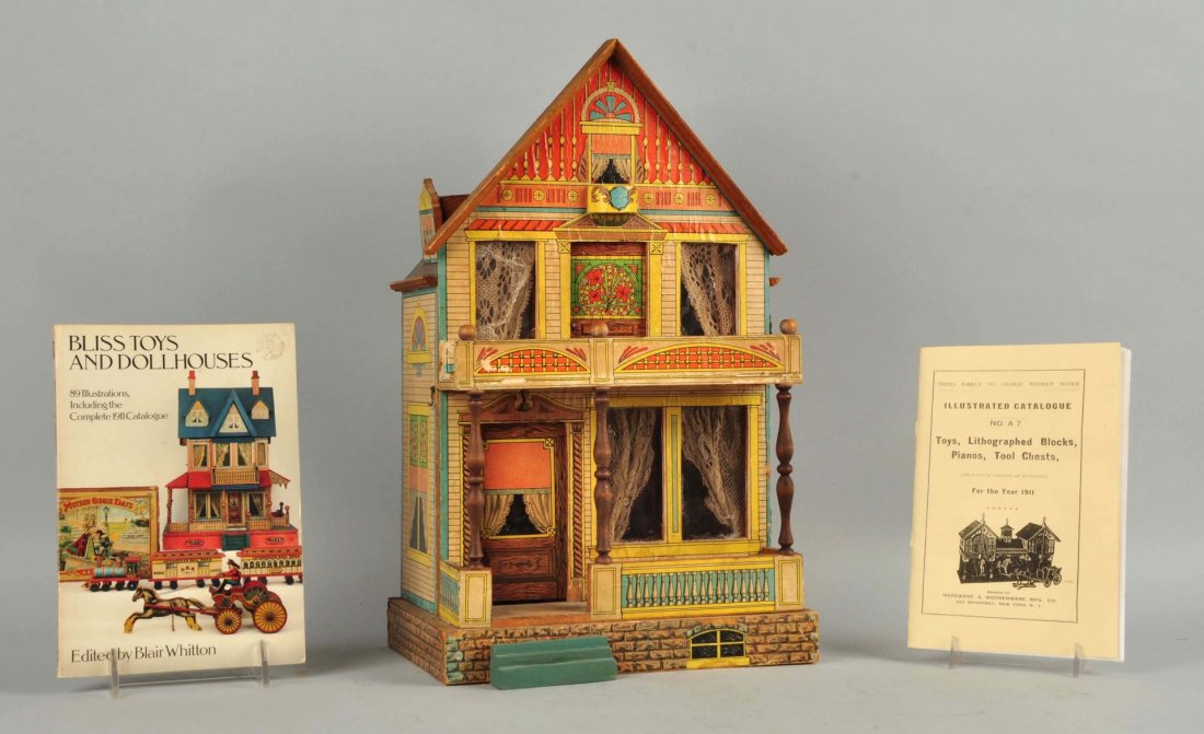 Bliss Toy Wooden Litho House with Accessories. (1 of 4)