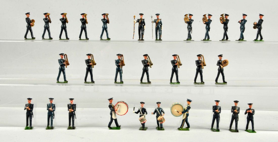 Britains 29 Piece Marching Band. (1 of 6)
