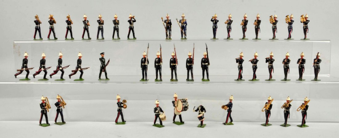 Britains Royal Marine Band and Marchers. (1 of 7)