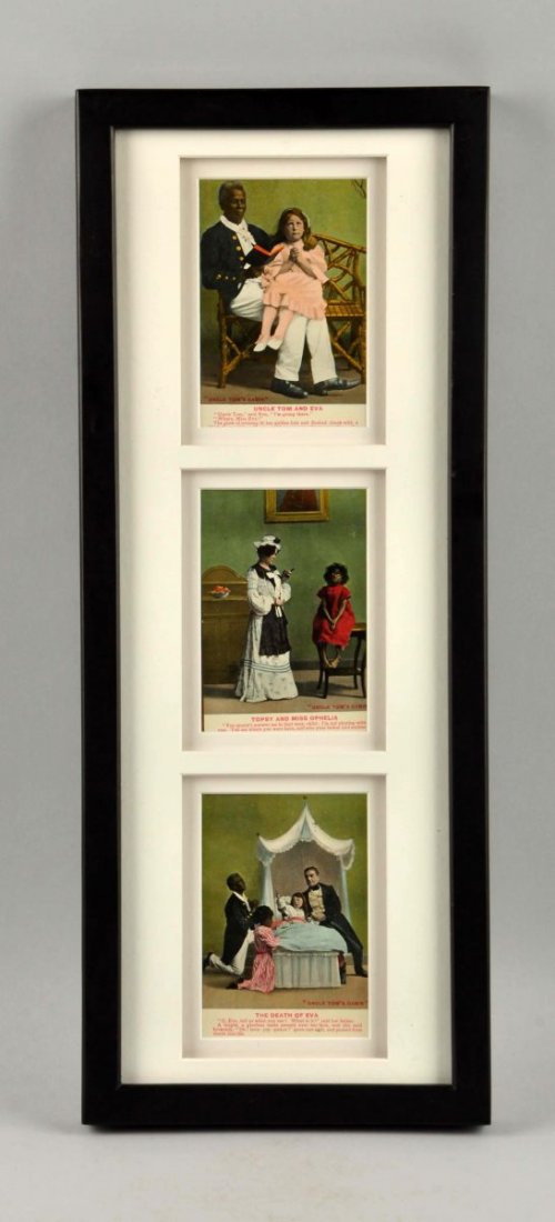 Framed "Uncle Tom's Cabin" Cutouts. (1 of 1)