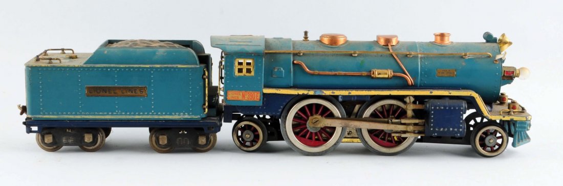 Lot Of 2: Lionel 390E Blue Comet & Tender. (1 of 2)