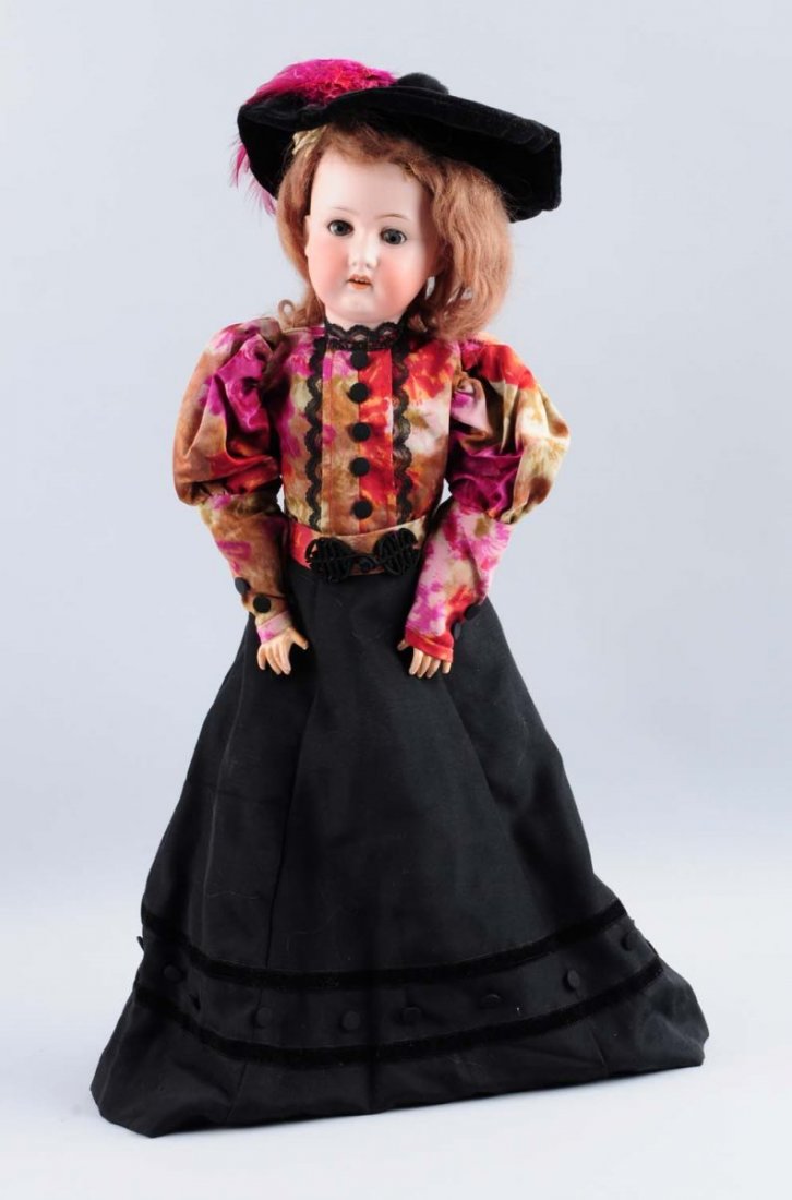 Antique German Bisque Head on Compo Body. (1 of 2)