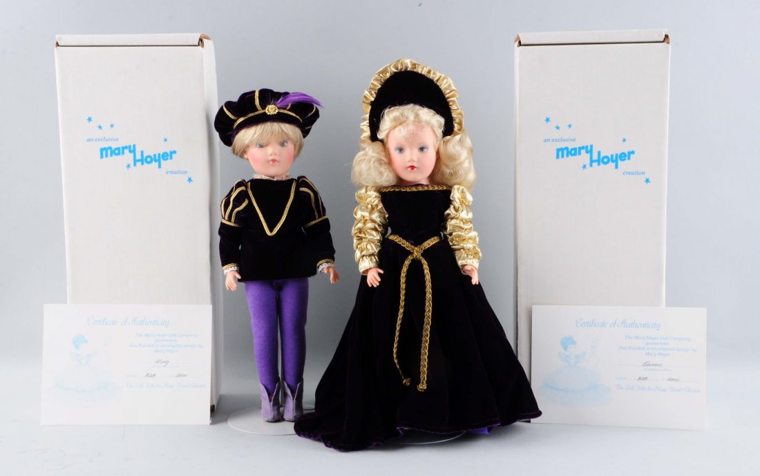 Lot Of 2: MIB 1990's Vinyl Mary Hoyer Dolls. (1 of 2)