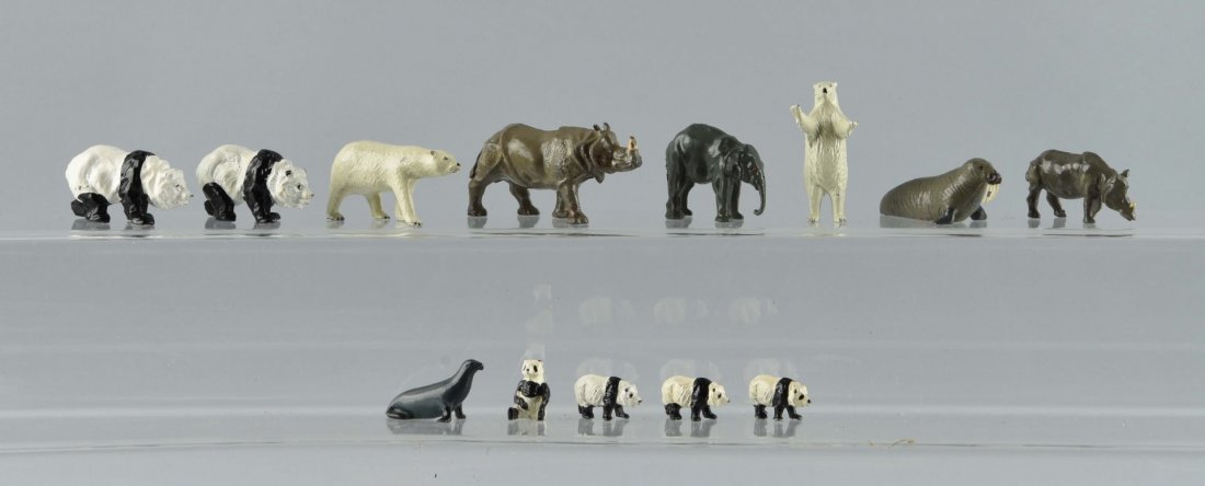 Lot of 13: Britains Zoo Animals. (1 of 1)