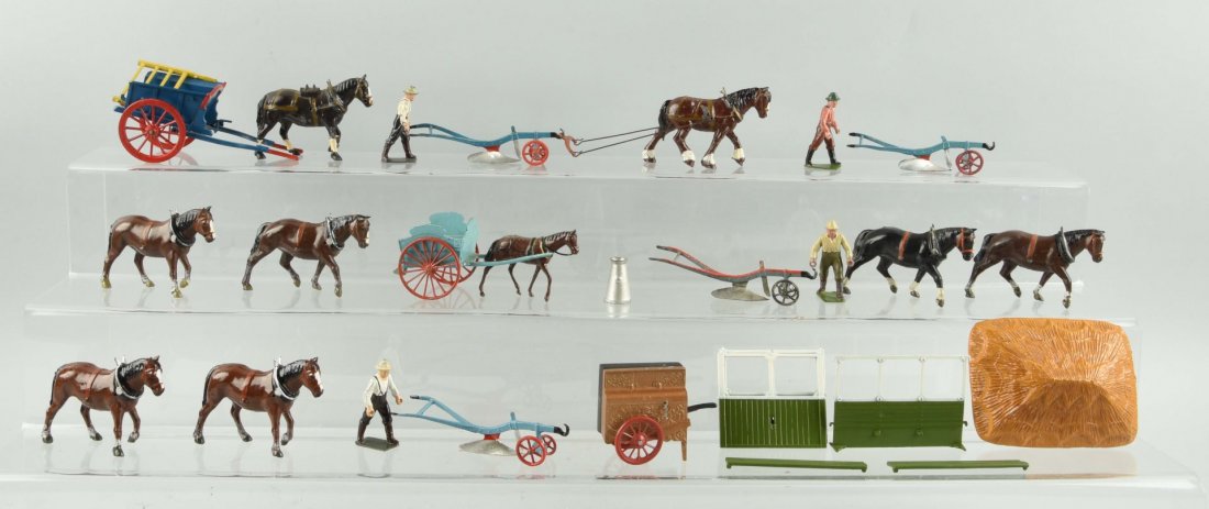 Britains Horse Drawn Farm Equipment. (1 of 1)