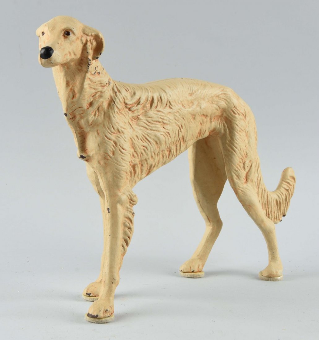 Large Russian Wolfhound Borzoi Dog Doorstop. (1 of 1)