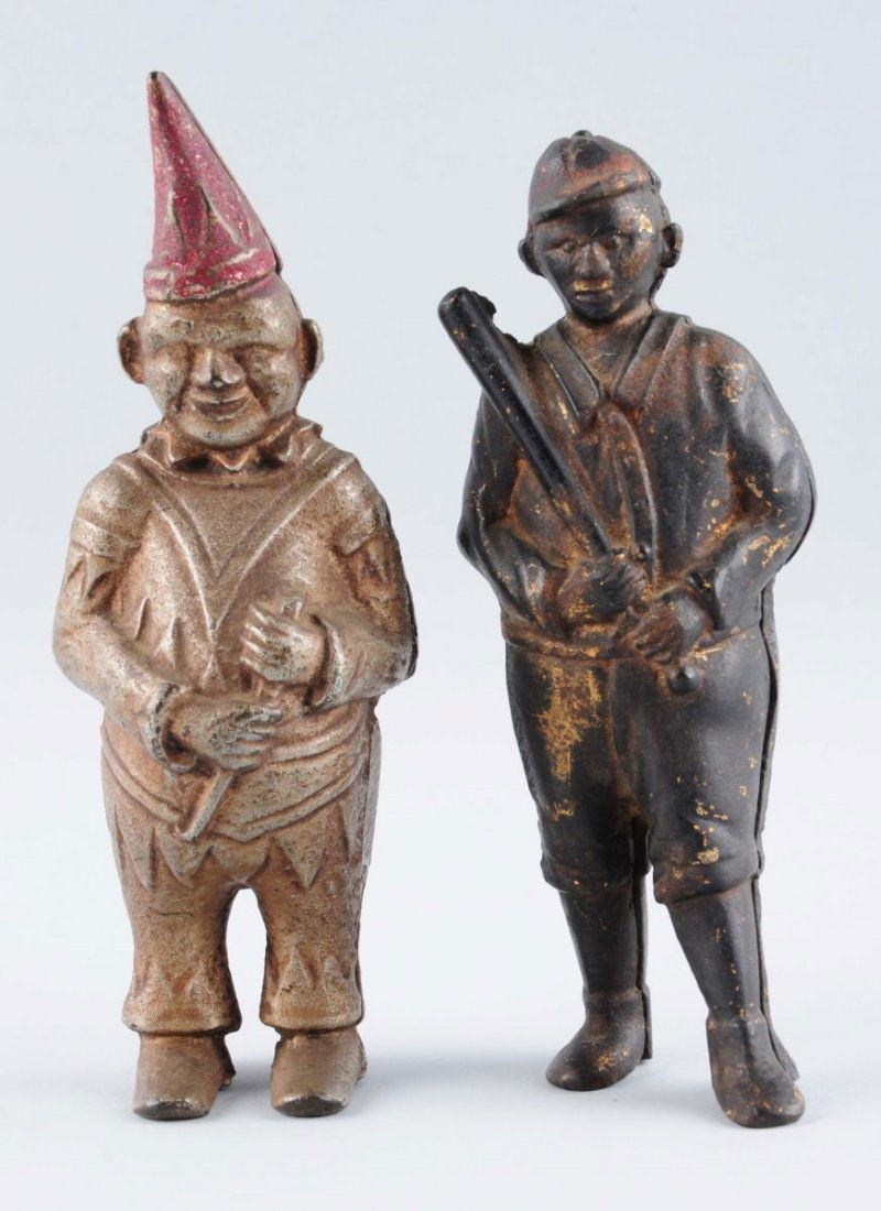 Lot Of 2: Cast Iron Still Banks. (1 of 2)