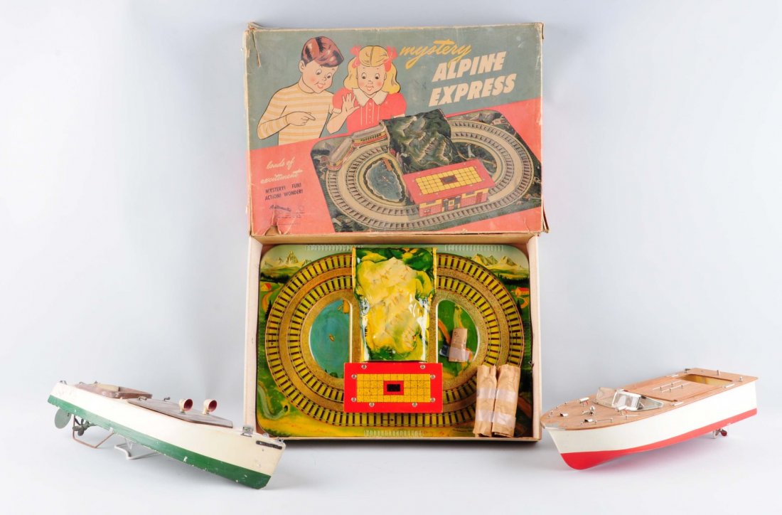 Lot Of 3: Boats & Alpine Express. (1 of 1)