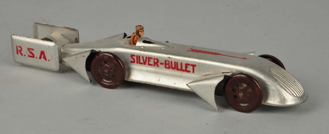 Sunbeam Silver Bullet Race Car Toy. (1 of 4)