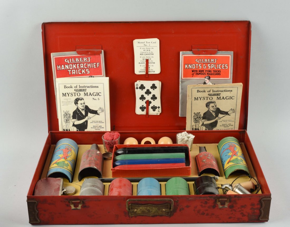 Lot Of 6: Gilbert Magic Sets. (1 of 6)