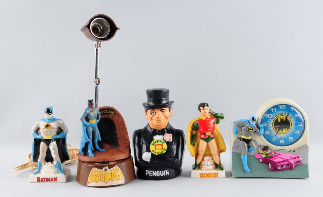 Lot Of 5: Batman Related Items. (1 of 1)