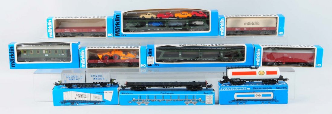 Lot Of 10: Marklin Freight Cars. (1 of 1)