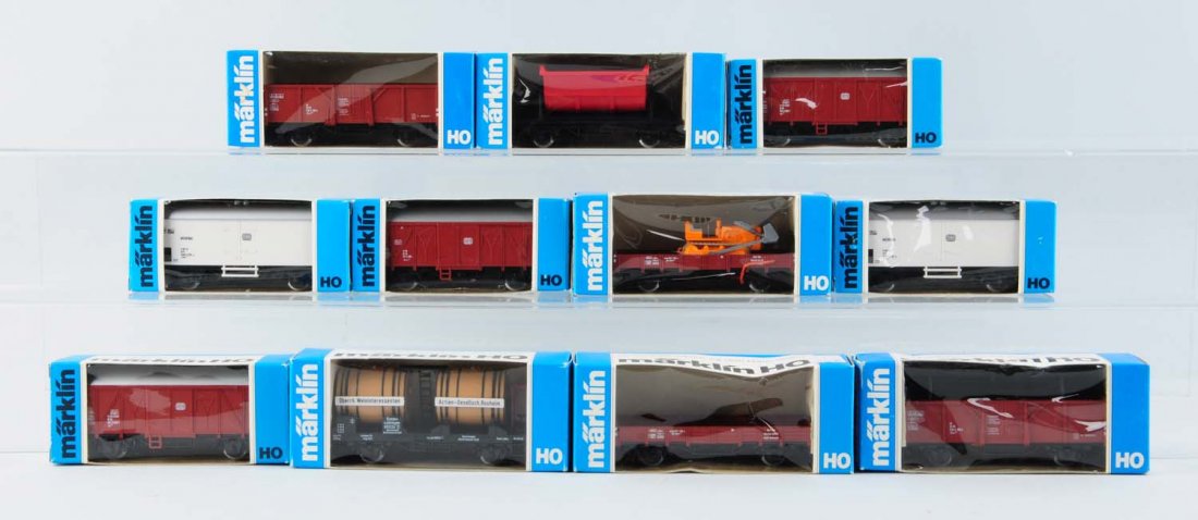 Lot Of 11: Marklin Freight Cars. (1 of 1)