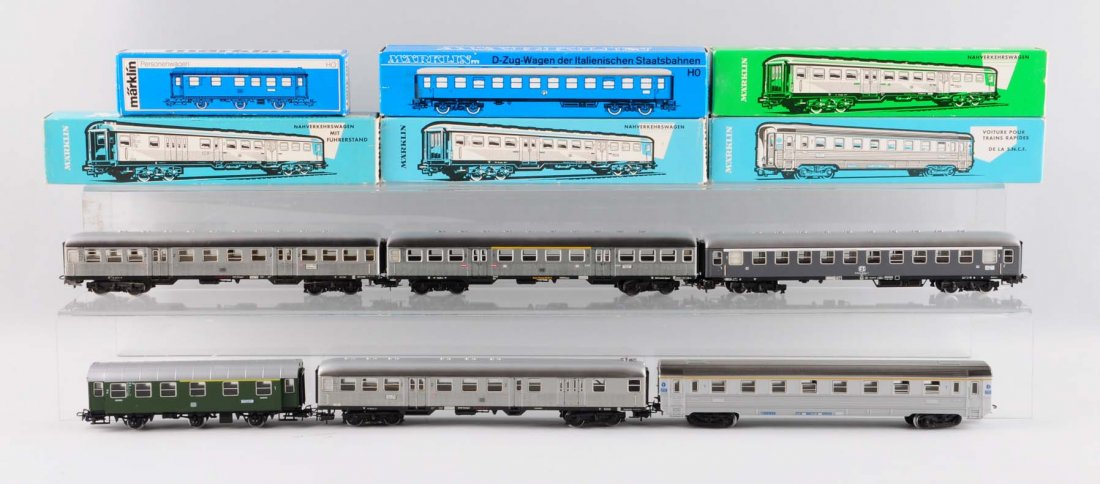 Lot Of 6: Marklin Passenger Cars. (1 of 1)