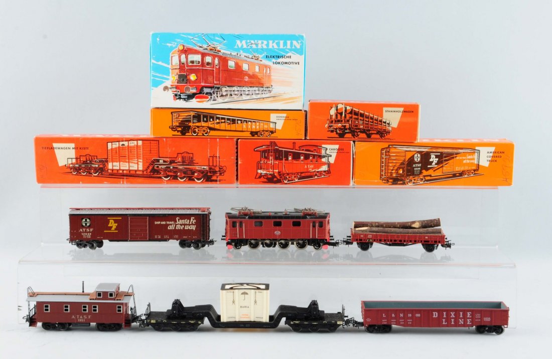 Lot Of 6: Mostly U.S. Prototype Rolling Stock. (1 of 1)