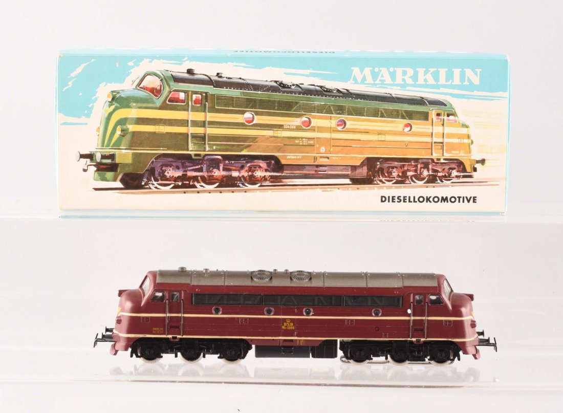 Marklin #3067 Diesel Locomotive.: Complete like new in original box.