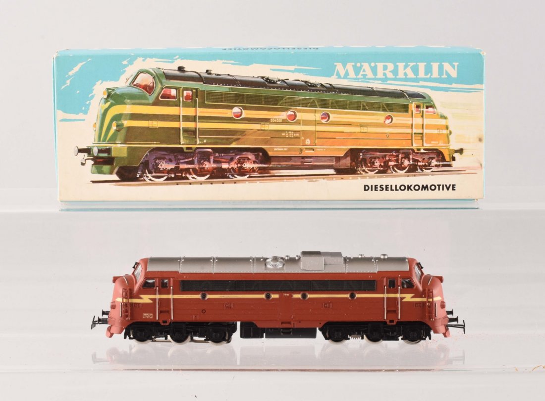 Marklin #3068 Diesel Locomotive.: Complete like new in original box.