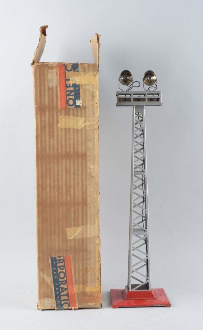 Lionel #92 Floodlight Tower With Box. (1 of 1)