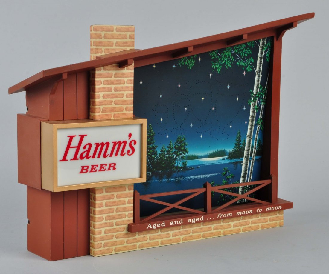 Hamm's Beer Sign - Starry Night. (1 of 1)