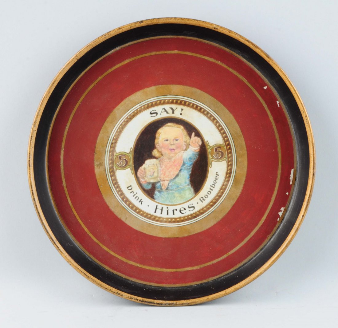 Hires Root Beer Advertising Tray. (1 of 1)