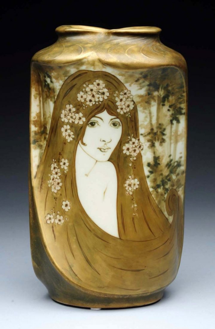 Amphora Ceramic Portrait Vase. (1 of 4)