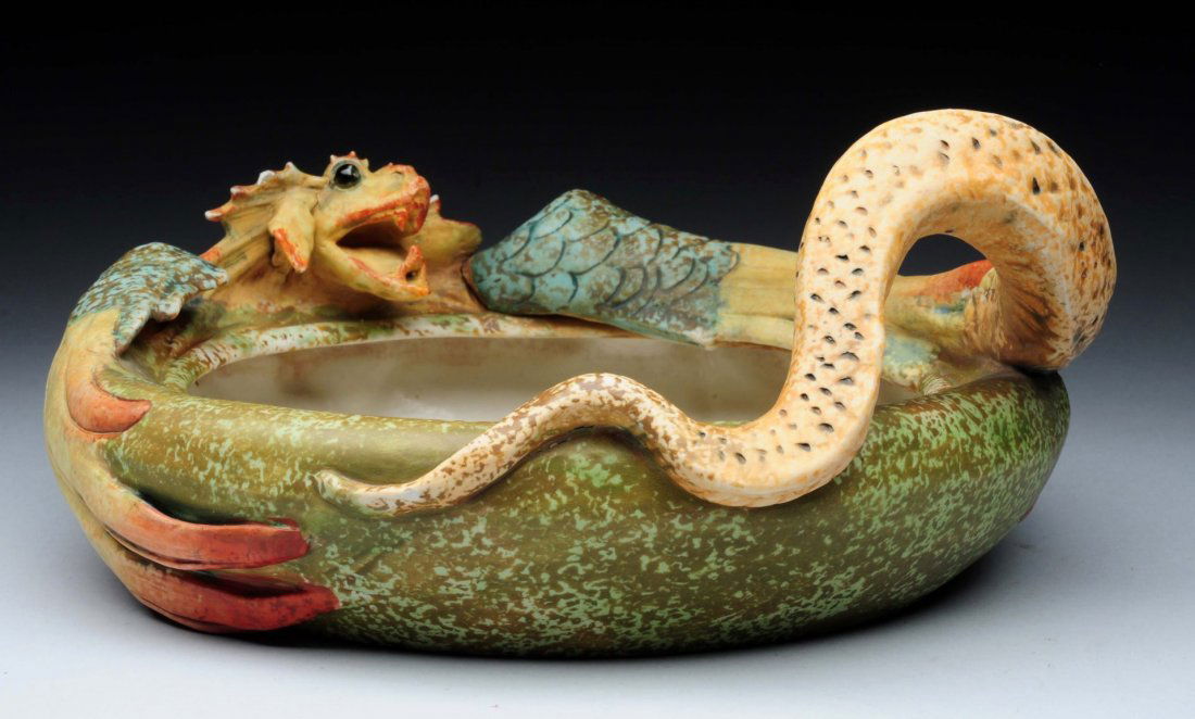 Amphora Ceramic Dragon Bowl. (1 of 5)