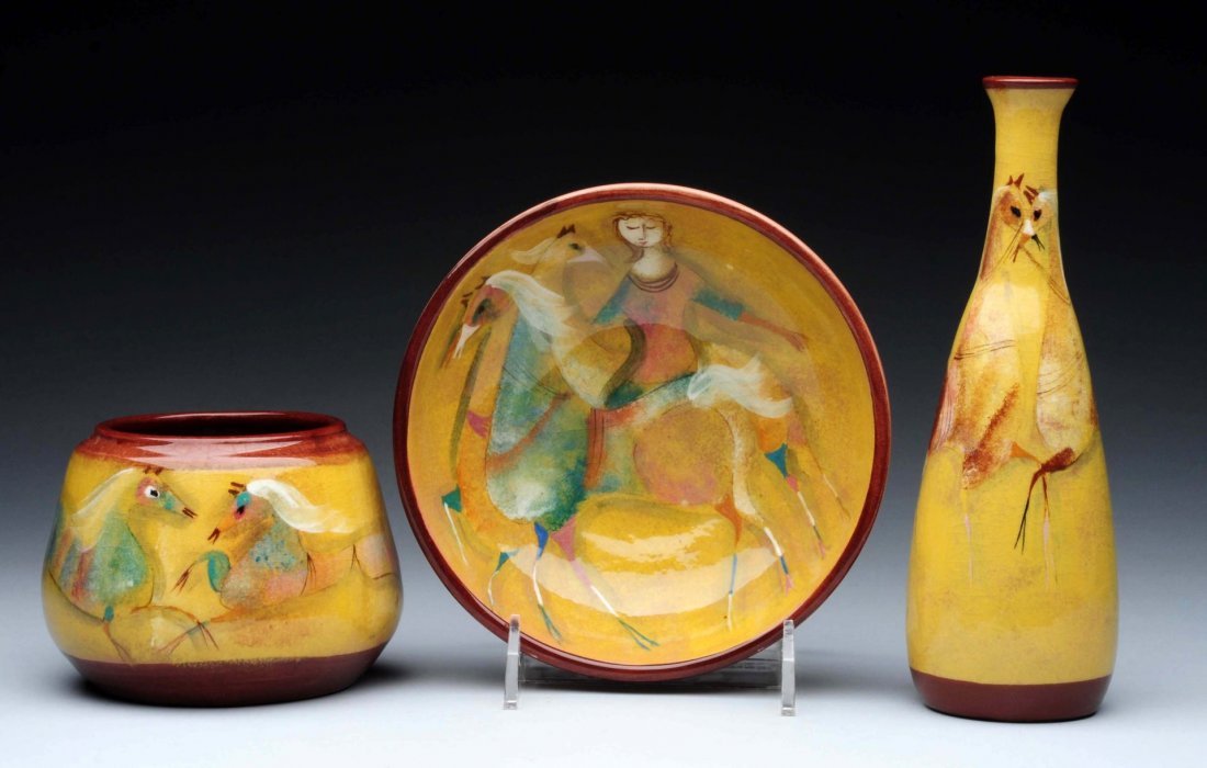 Lot Of 3: Pillin Pieces. (1 of 3)