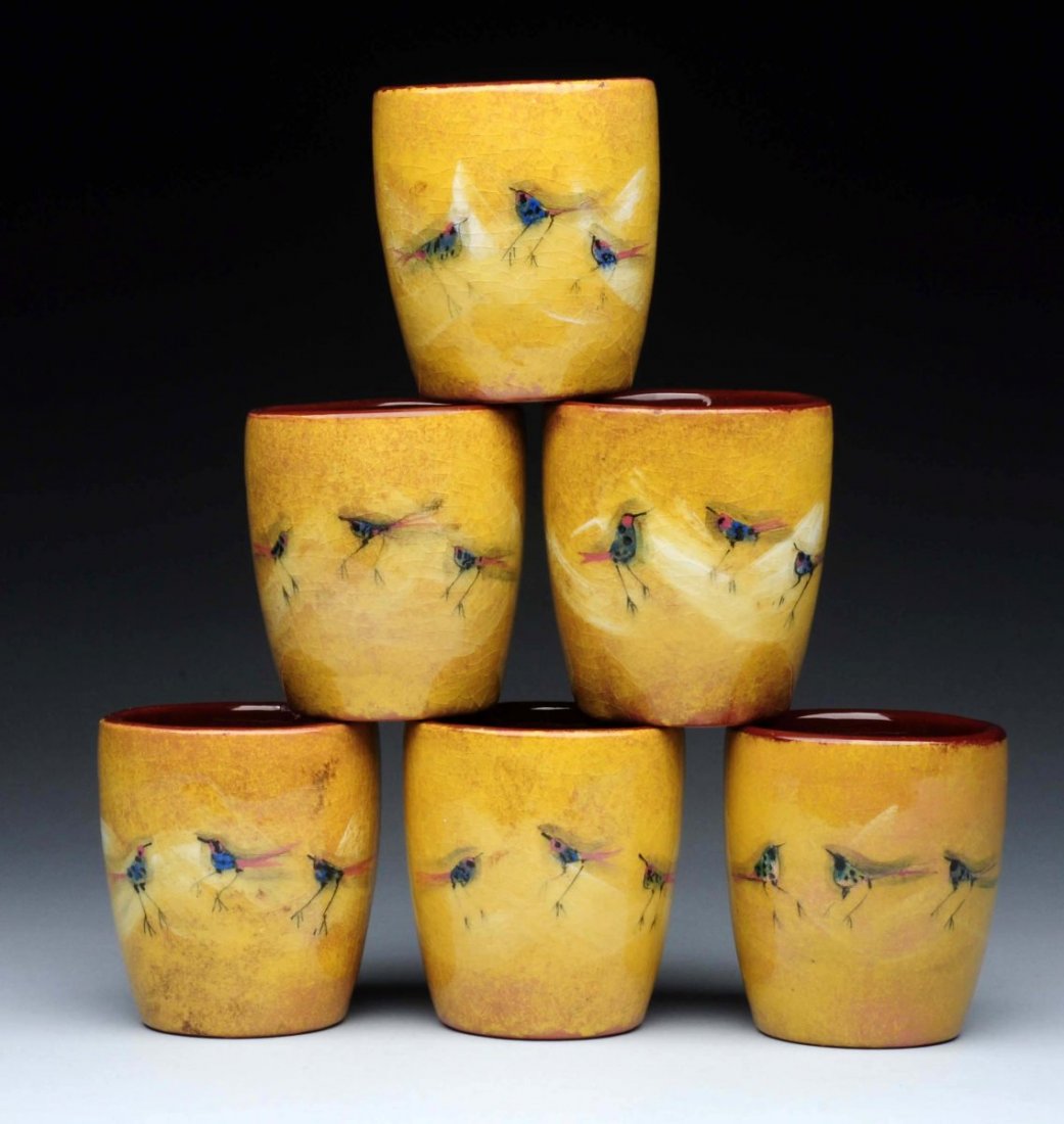 Lot Of 6: Pillin Cups. (1 of 3)