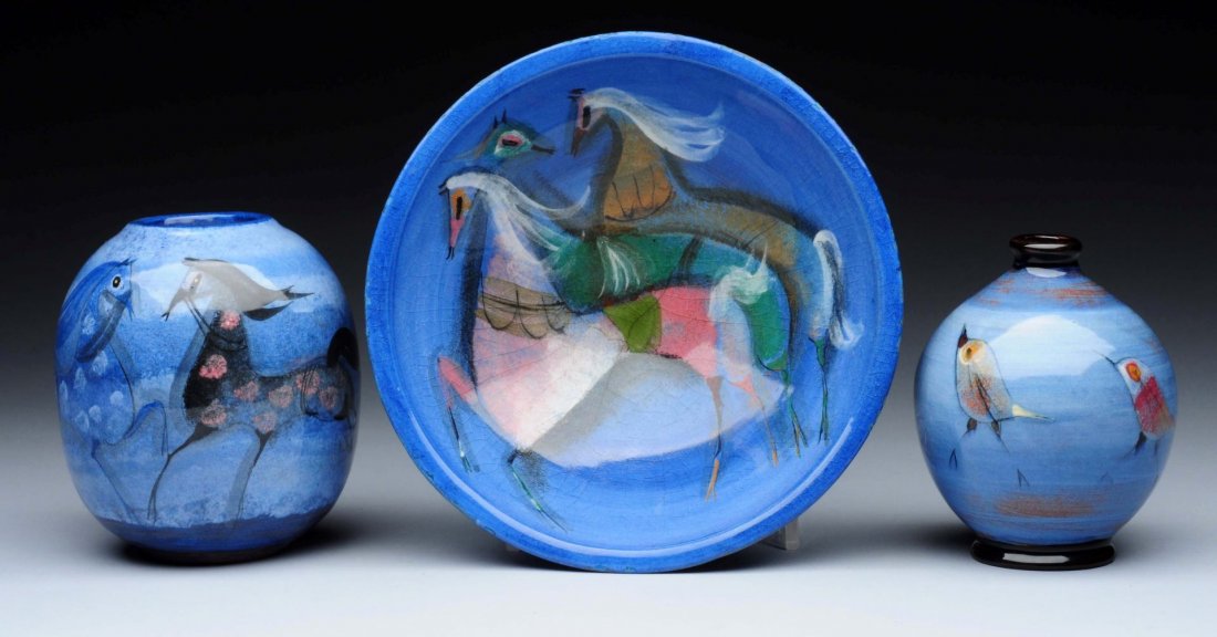 Lot Of 3: Pillin Pieces. (1 of 3)