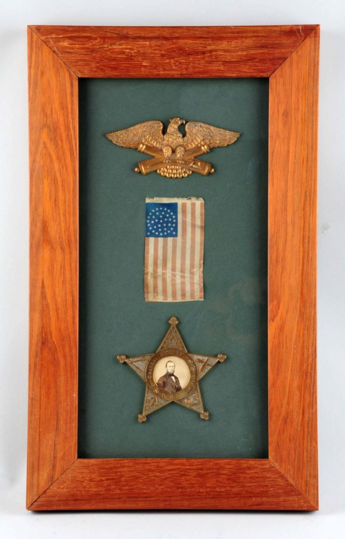 Patriotic American Flag with 38 Stars. (1 of 2)