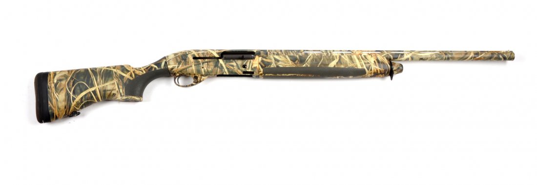 (M) Beretta A391 Xtrema 2 12G Semi-Auto Shotgun: Serial # AG049446 Caliber 12 Bore, Barrel length 26". Has a 3-1/2" chamber with the removable Optima-choke plus. Camouflage model. Features the synthetic stock and a barrel has vent rib. Gun shows in 