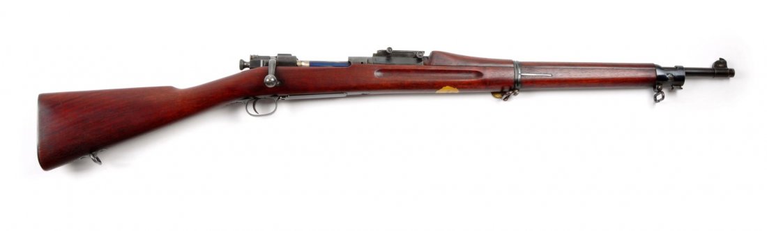 (C) Museum Unaltered Springfield 1905-06 (30-03).: Serial # 173277 24.206” barrel in caliber .30-03. As if having an original U.S. Springfield Model 1903/05 unaltered .30-03 rifle in an auction would not be enough excitement to any Springfield colle