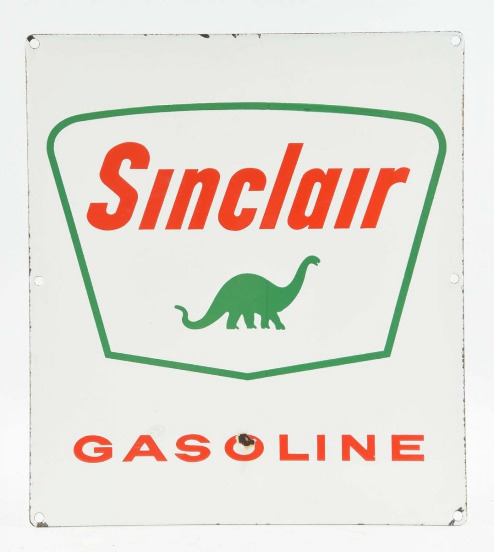 Sinclair with Dino Logo Sign. (1 of 1)
