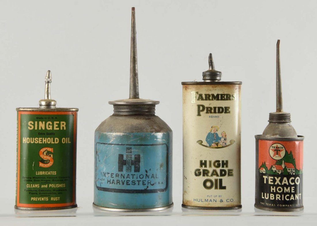 Lot Of 4: Assorted Handy Oilers. (1 of 1)