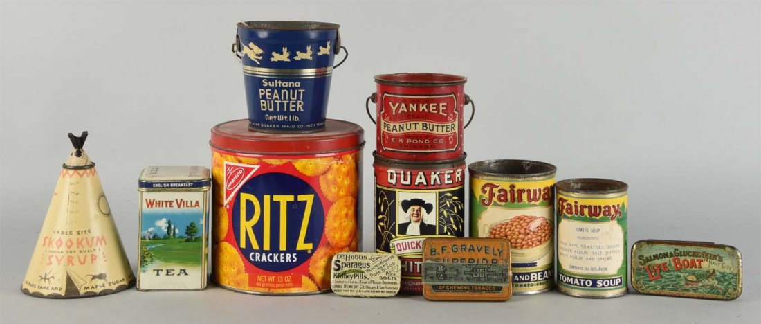 Lot Of 11: Assorted General Store Items. (1 of 1)