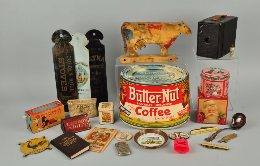 Large Lot Of Advertising Boxes, Signs & Displays. (1 of 1)