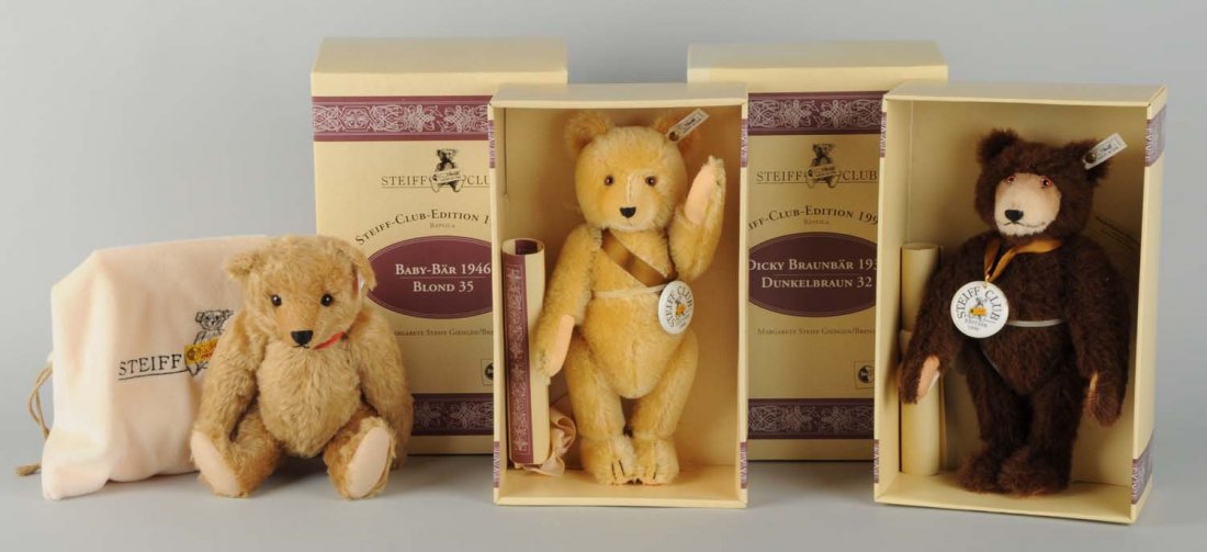 Lot of 3: Steiff Pieces. (1 of 1)