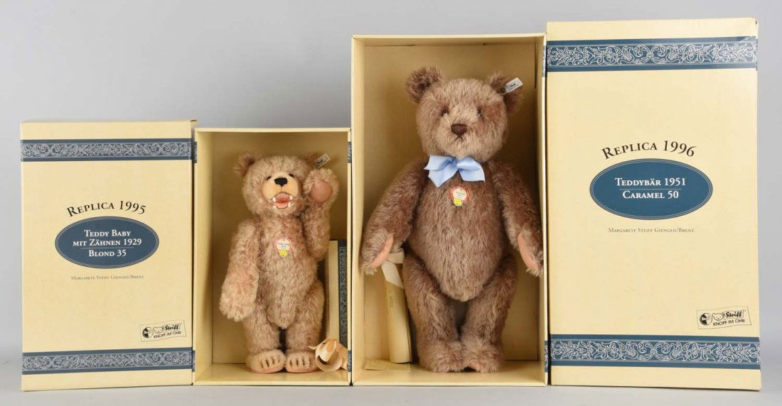 Lot Of 2: Steiff Teddy Bears. (1 of 1)