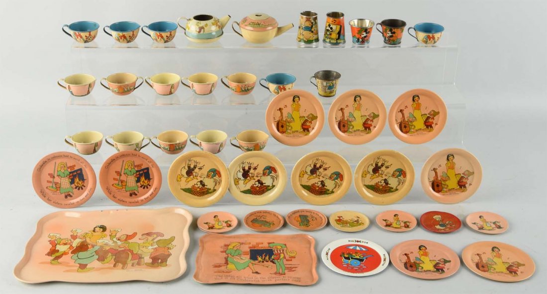 Lot of 10: Children's Tea Sets. (1 of 1)