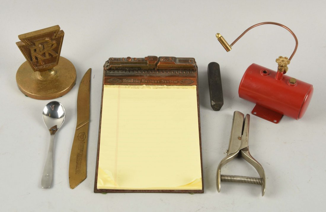 Lot Of 7: Train Related Items. (1 of 1)