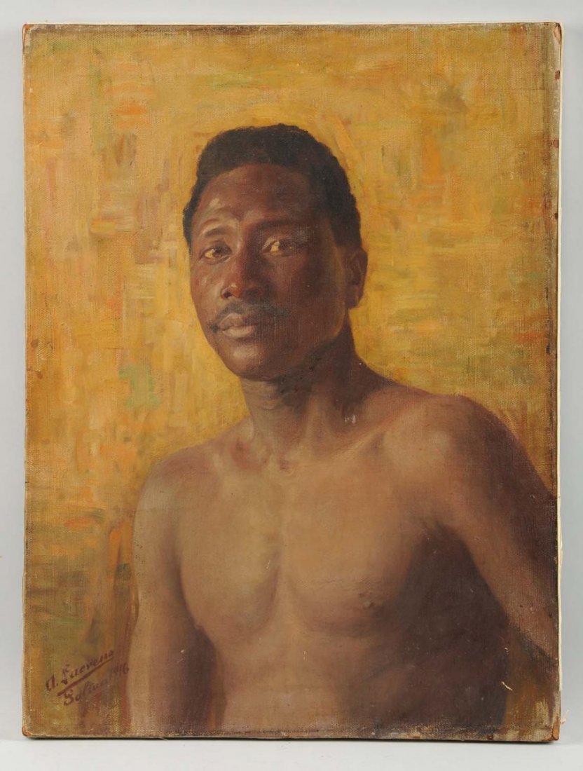 Portrait of Afro American Man 1916. (1 of 3)