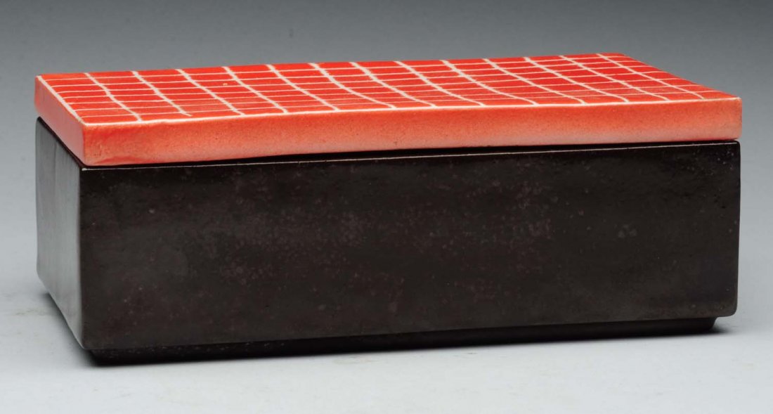 Waylande Gregory Ceramic Box With Lid. (1 of 4)