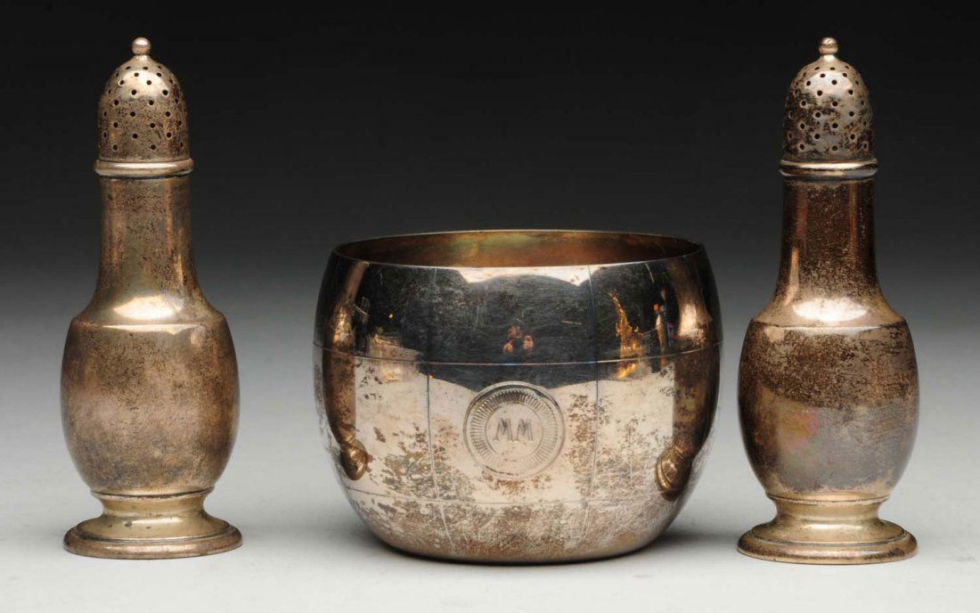 Lot Of 3: Silver Pieces. (1 of 3)