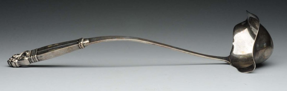 Large Sterling Silver Ladle. (1 of 4)